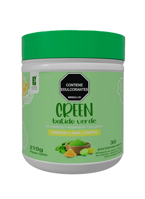 GREEN BATIDO VERDE ELITE SUPPLEMENTS