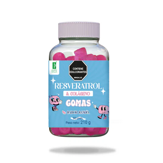 GOMAS RESVERATROL & COLÁGENO ELITE SUPPLEMENTS