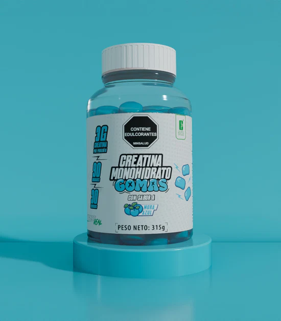 GOMAS DE CREATINA MONOHIDRATO ELITE SUPPLEMENTS